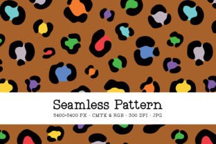 Brown Leopard Print Seamless Pattern Graphic by Sabina Leja · Creative ...