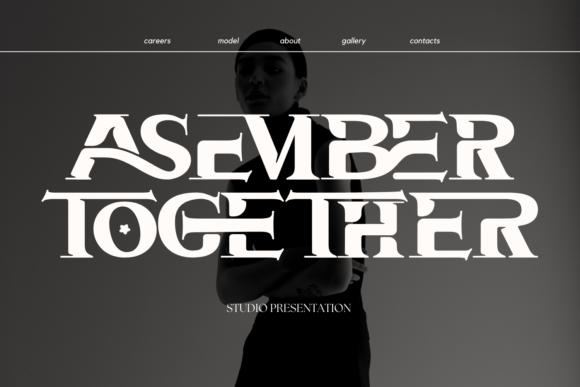 Changes Together Font PNG with transparent background - Preview 1