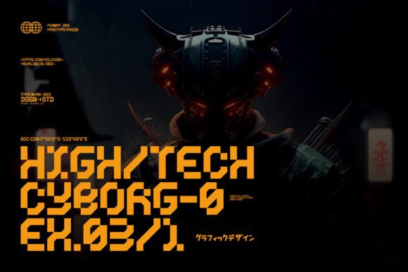 CYKLONE Font - Preview 2