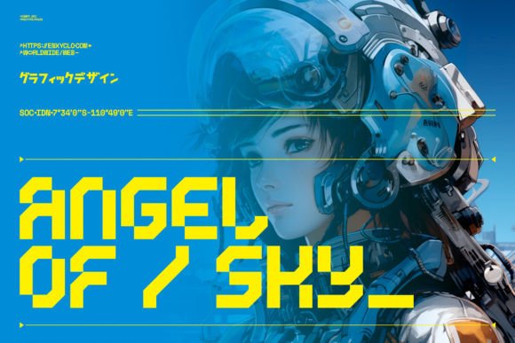 CYKLONE Font - Preview 6