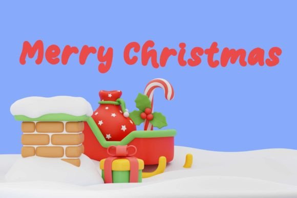 Christmas Display Font - Preview 1