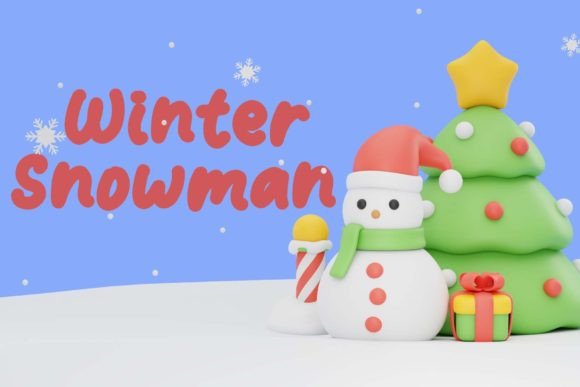 Christmas Display Font - Preview 3