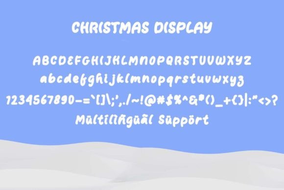 Christmas Display Font - Preview 4