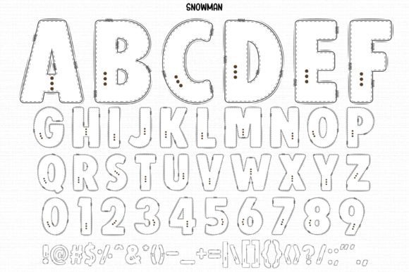 Christmas Font - Preview 3
