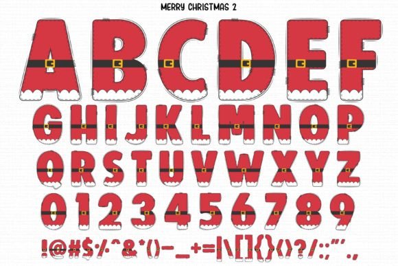 Christmas Font - Preview 4