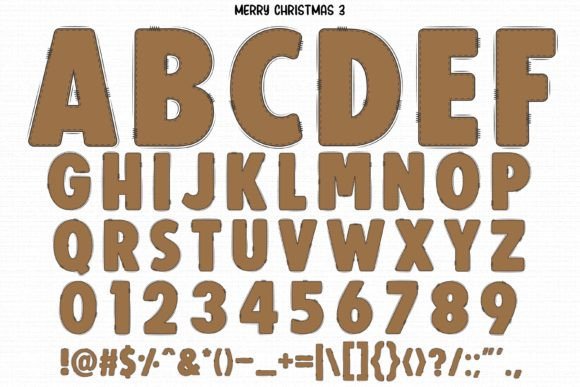 Christmas Font - Preview 6