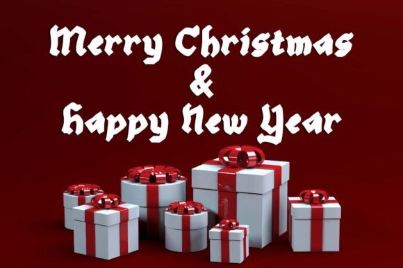 Christmas Philosophy Font - Preview 1