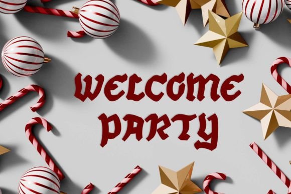 Christmas Philosophy Font - Preview 2