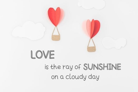 Cloudy Font - Preview 4