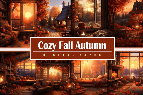Cozy Fall Autumn Background