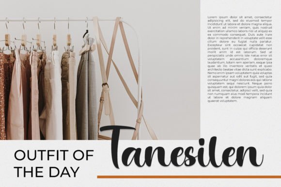 Donevaria Font PNG with transparent background - Preview 3