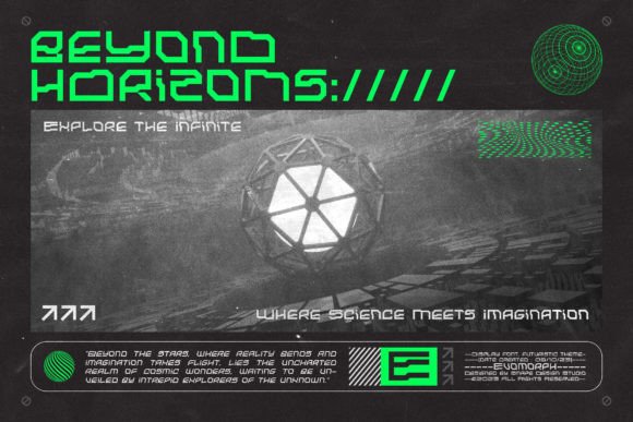 Evomorph Font - Preview 3