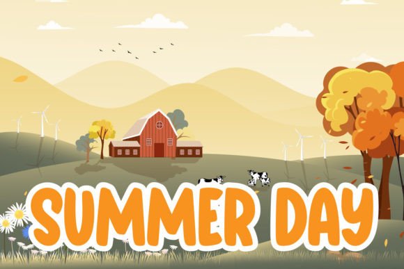 Farmhouse Font - Preview 1
