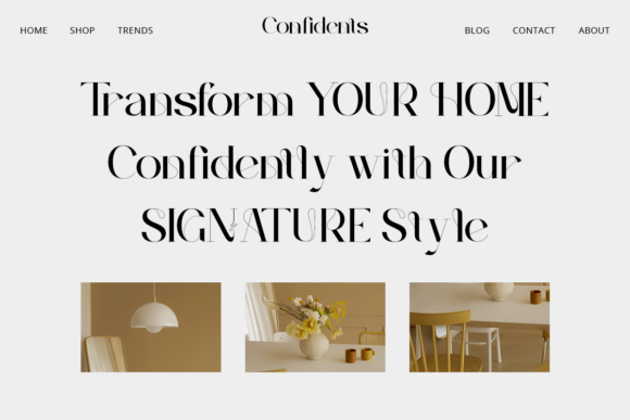 Giliant Font - Preview 3