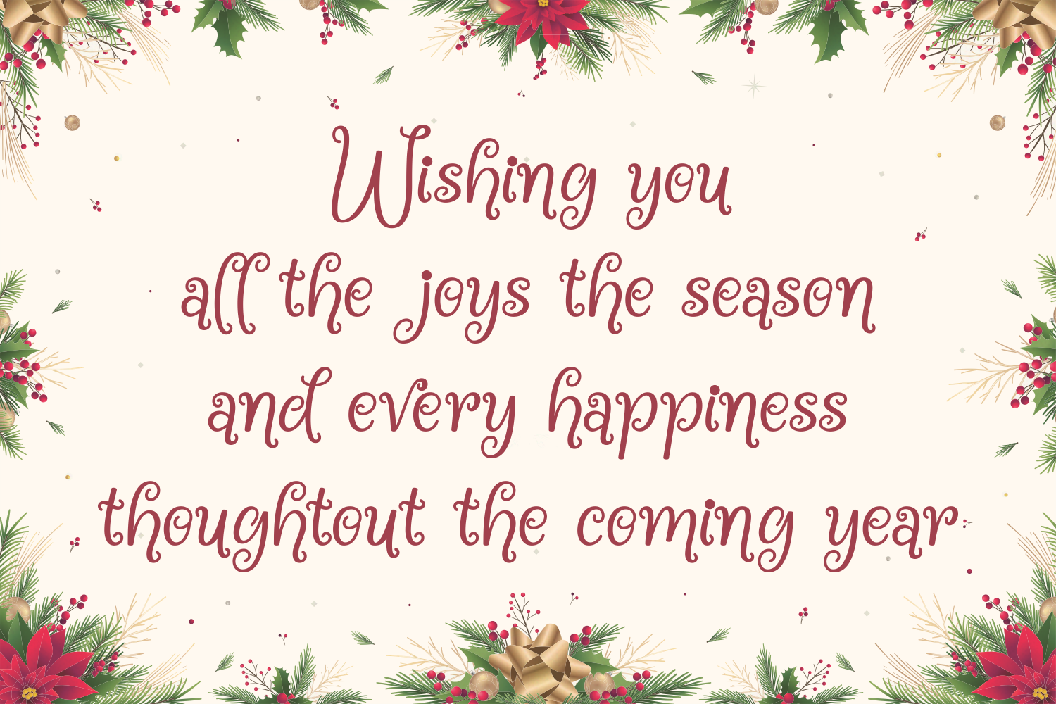Happiness Christmas Font - photo 2