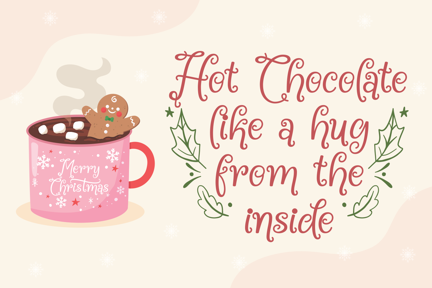 Happiness Christmas Font - photo 3