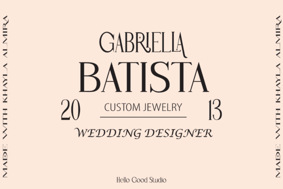 Khayla Almira Font PNG with transparent background - Preview 2