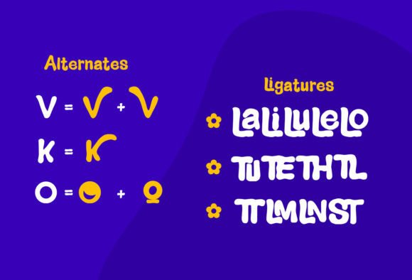 Kolnest Valmola Font PNG with transparent background - Preview 3