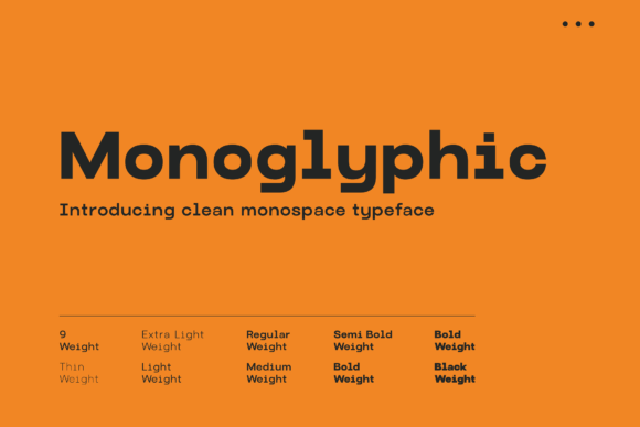Monoglyphic Font by HipFonts preview
