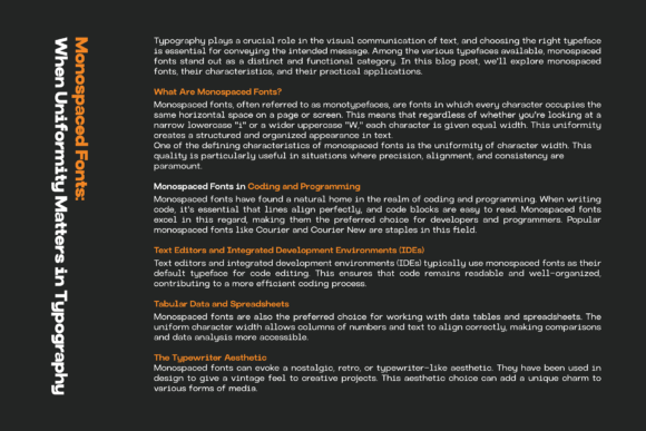 Monoglyphic Font font preview - 2
