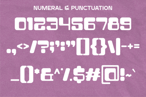 Pukor Font PNG with transparent background - Preview 4
