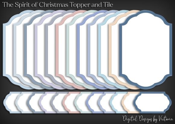 The Spirit of Christmas Topper and Tile