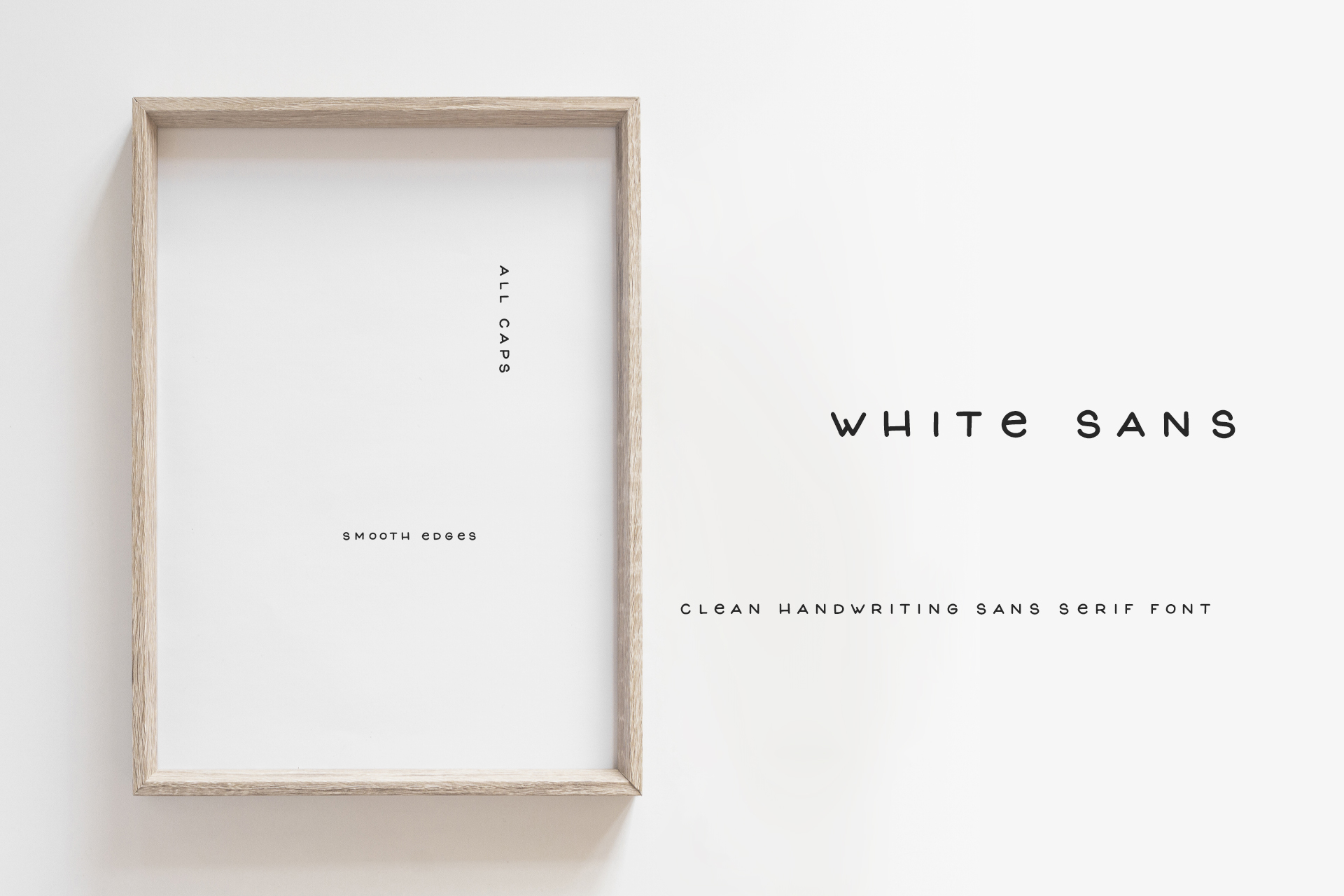 White Sans Font by SVGbyCalligrapher · Creative Fabrica font preview
