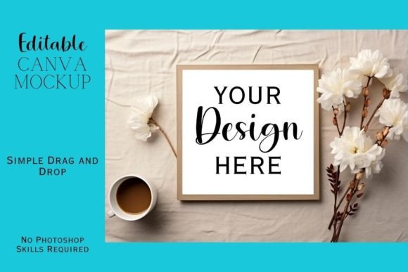 Canva Flat Lay Mockup