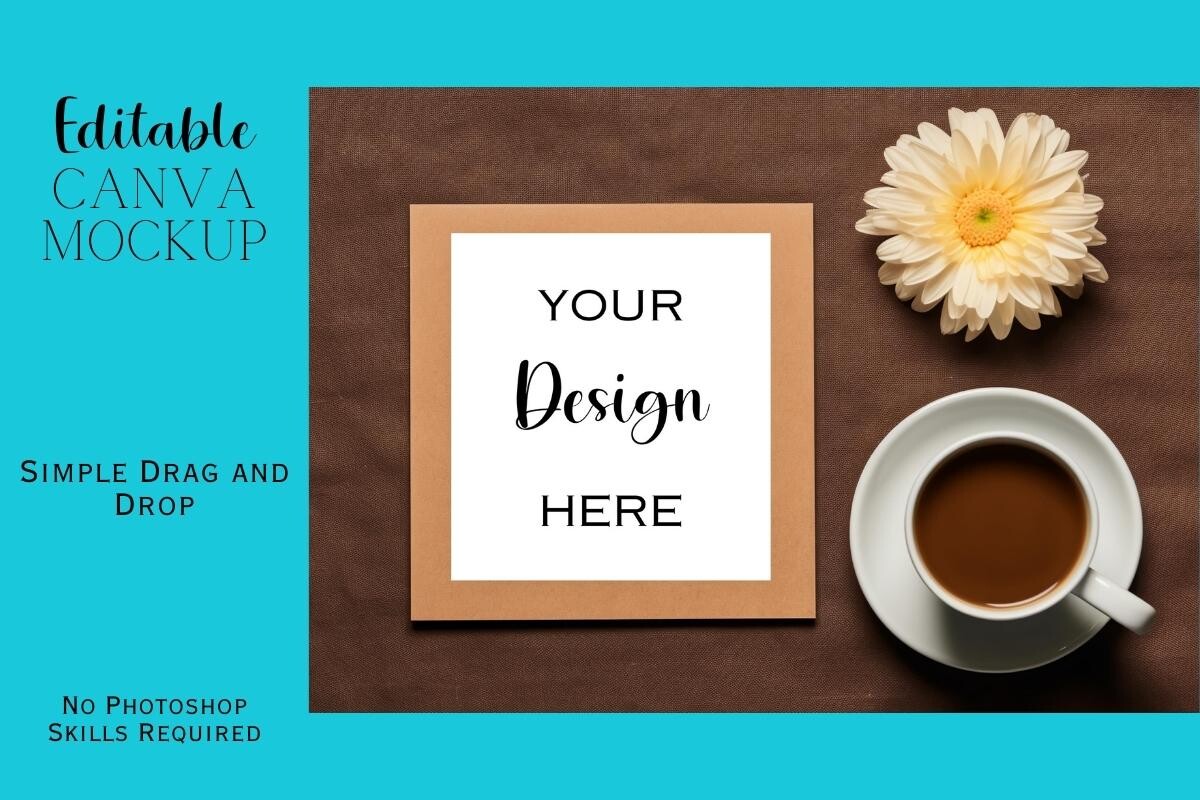 Canva Flat Lay Mockup