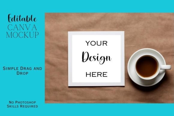 Canva Flat Lay Mockup
