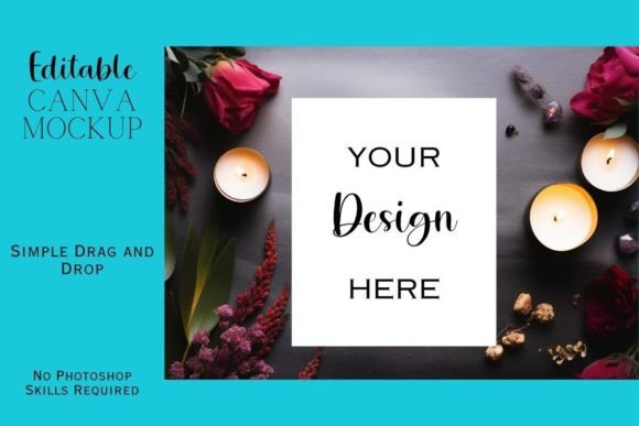 Canva Flat Lay Mockup