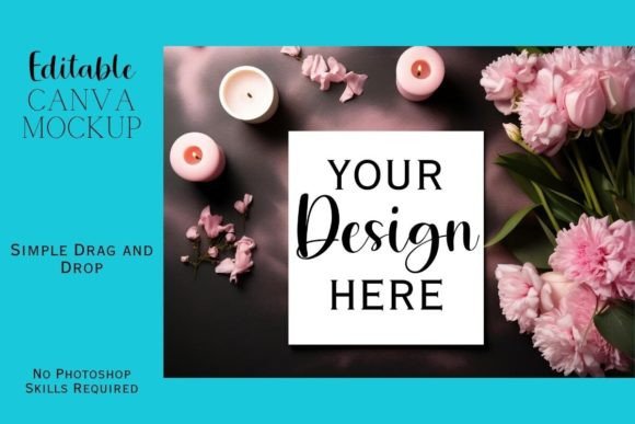 Canva Flat Lay Mockup