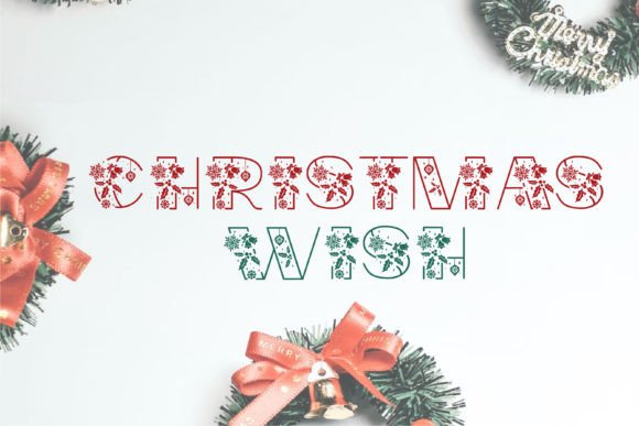 Christmas Joy Font - Preview 1