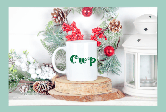Christmas Snow Font - Preview 3