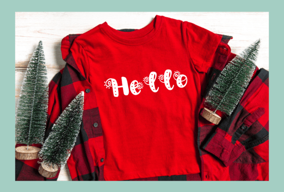 Christmas Snow Font - Preview 4
