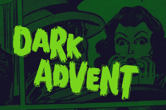 End Crawl Font PNG with transparent background - Preview 4