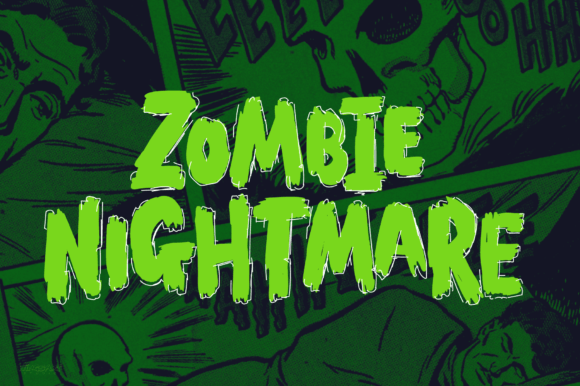 End Crawl Font PNG with transparent background - Preview 5