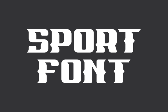 Hidrox Sport Font PNG with transparent background - Preview 1