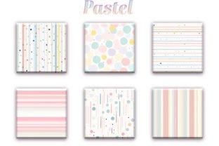 Pastel Digital Paper Pack Graphic by DifferPP · Creative Fabrica