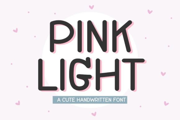 Pink Light Fonts 1