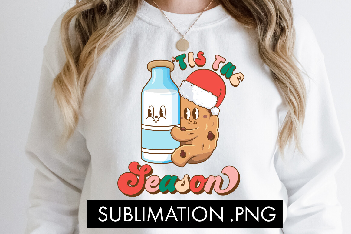 Retro Christmas Bundle PNG Sublimation - photo 3