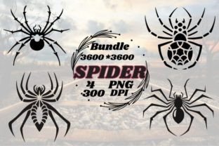 Graphghan Spider Spider Graphic by ArtstudioXT · Creative Fabrica