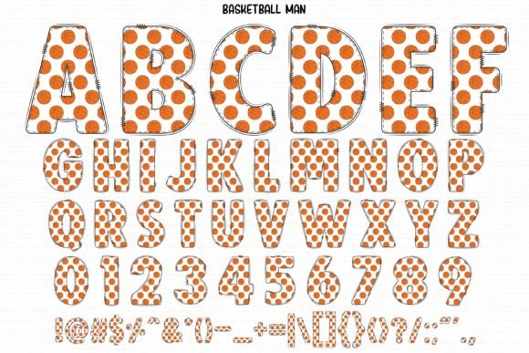 Basketball Font - Preview 3