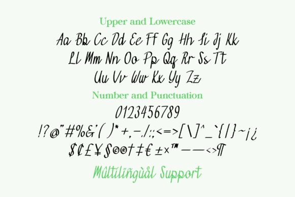 Biloba Font - Preview 3
