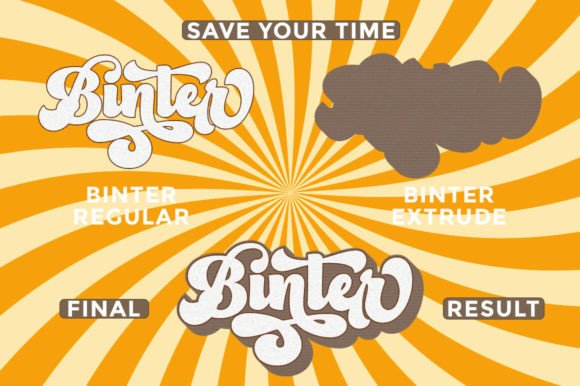Binter Font - Preview 2