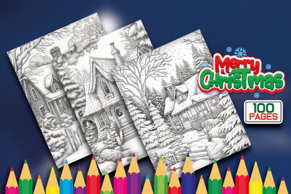 Christmas Coloring Pages for Adults