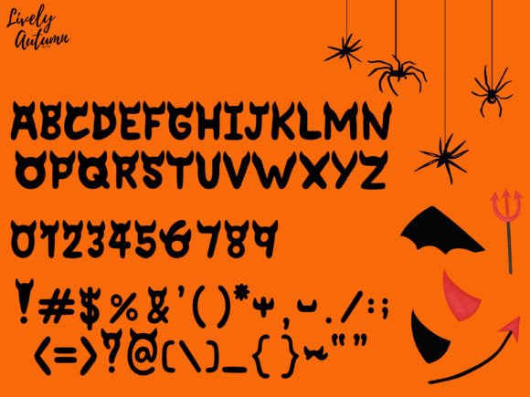 Devil Font - Preview 1