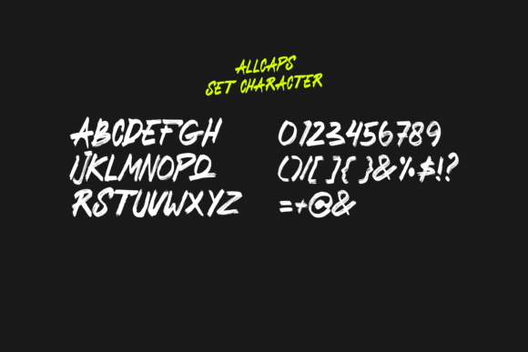 Eksis Brush Font - Preview 1