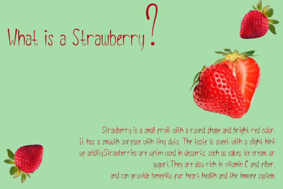 Fruit Jams Font - Preview 1
