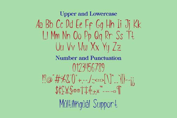 Fruit Jams Font - Preview 3